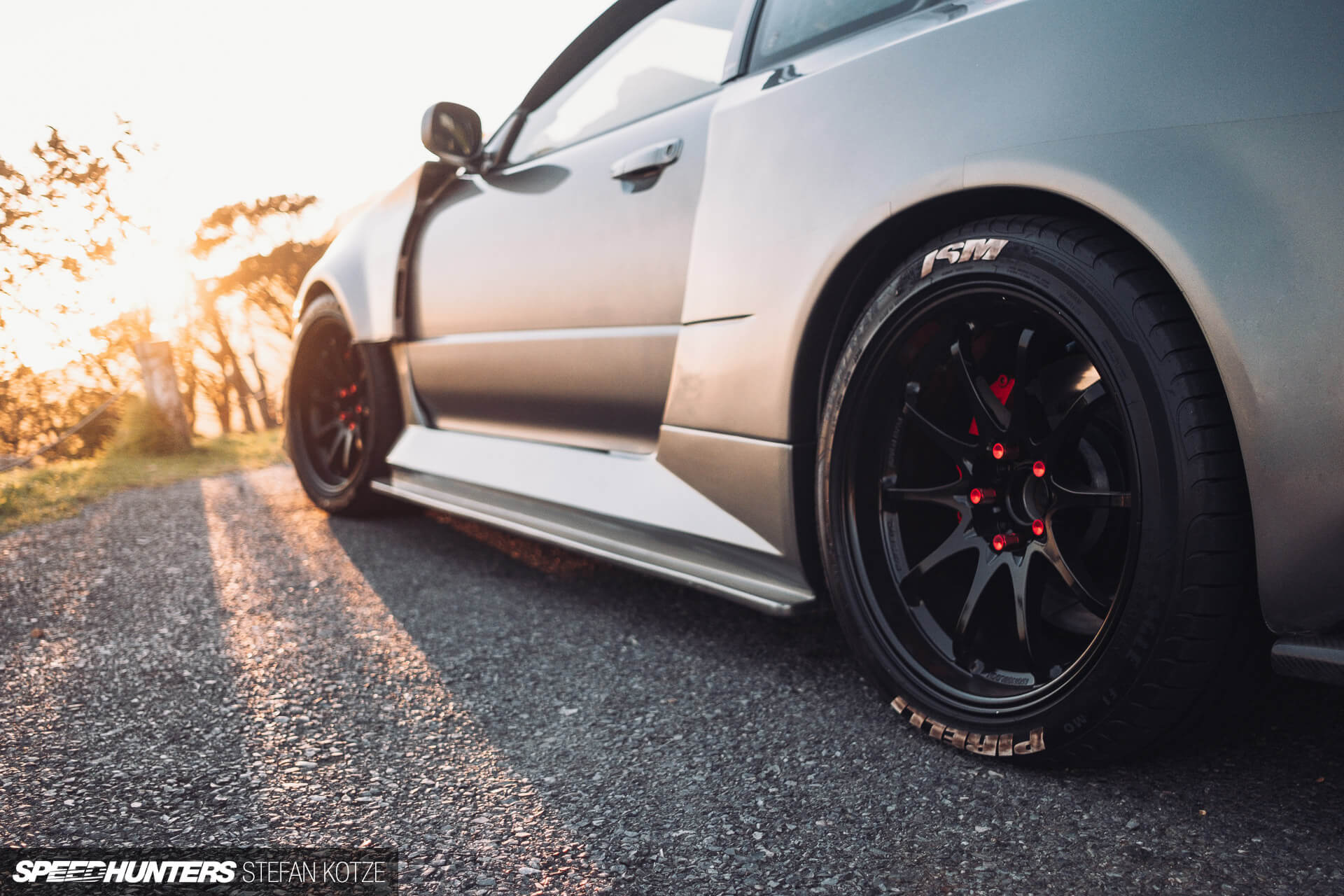 Wheels of the Nissan Skyline R34 GT-R