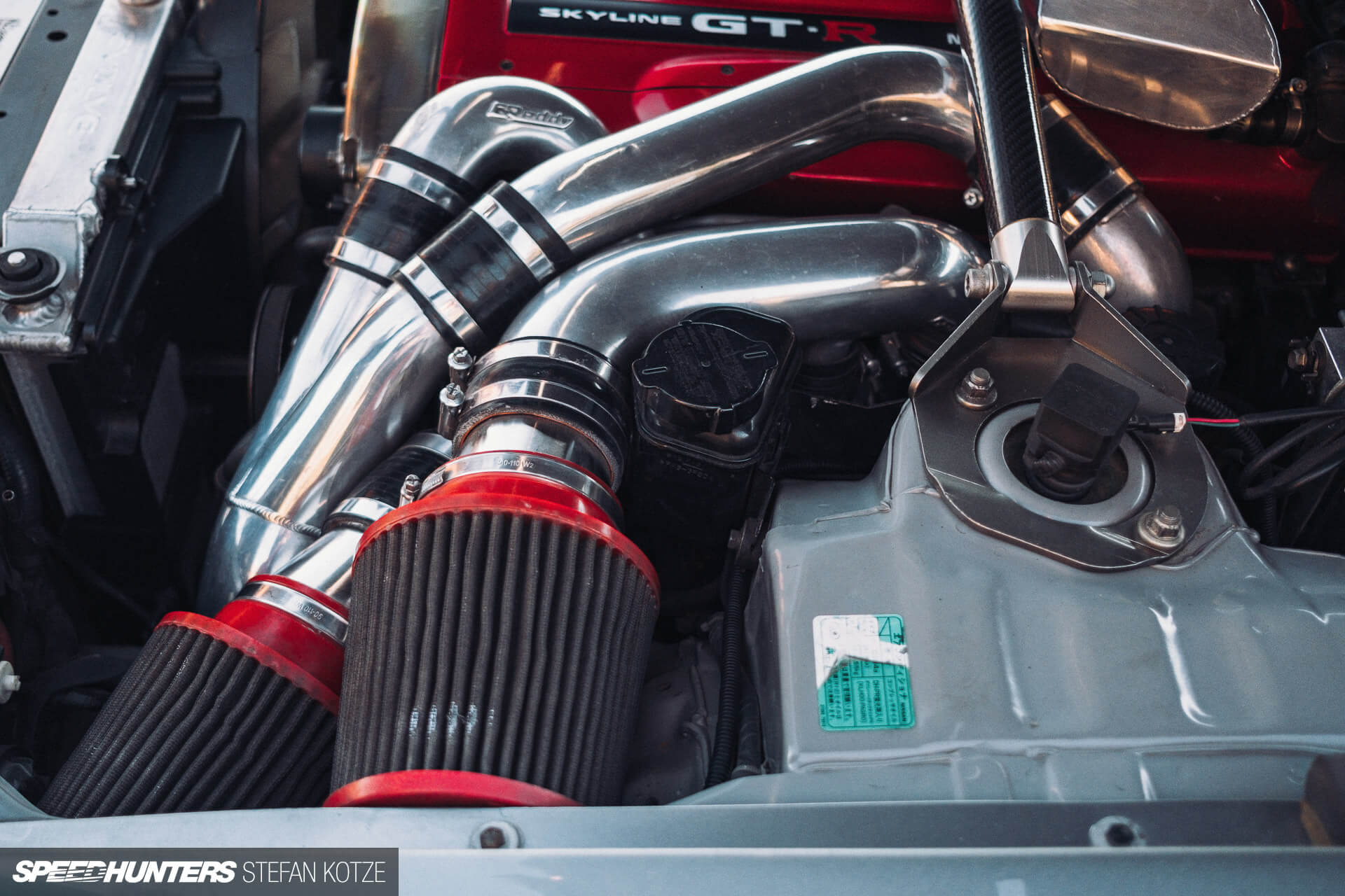 Turbo of the Nissan Skyline R34 GT-R