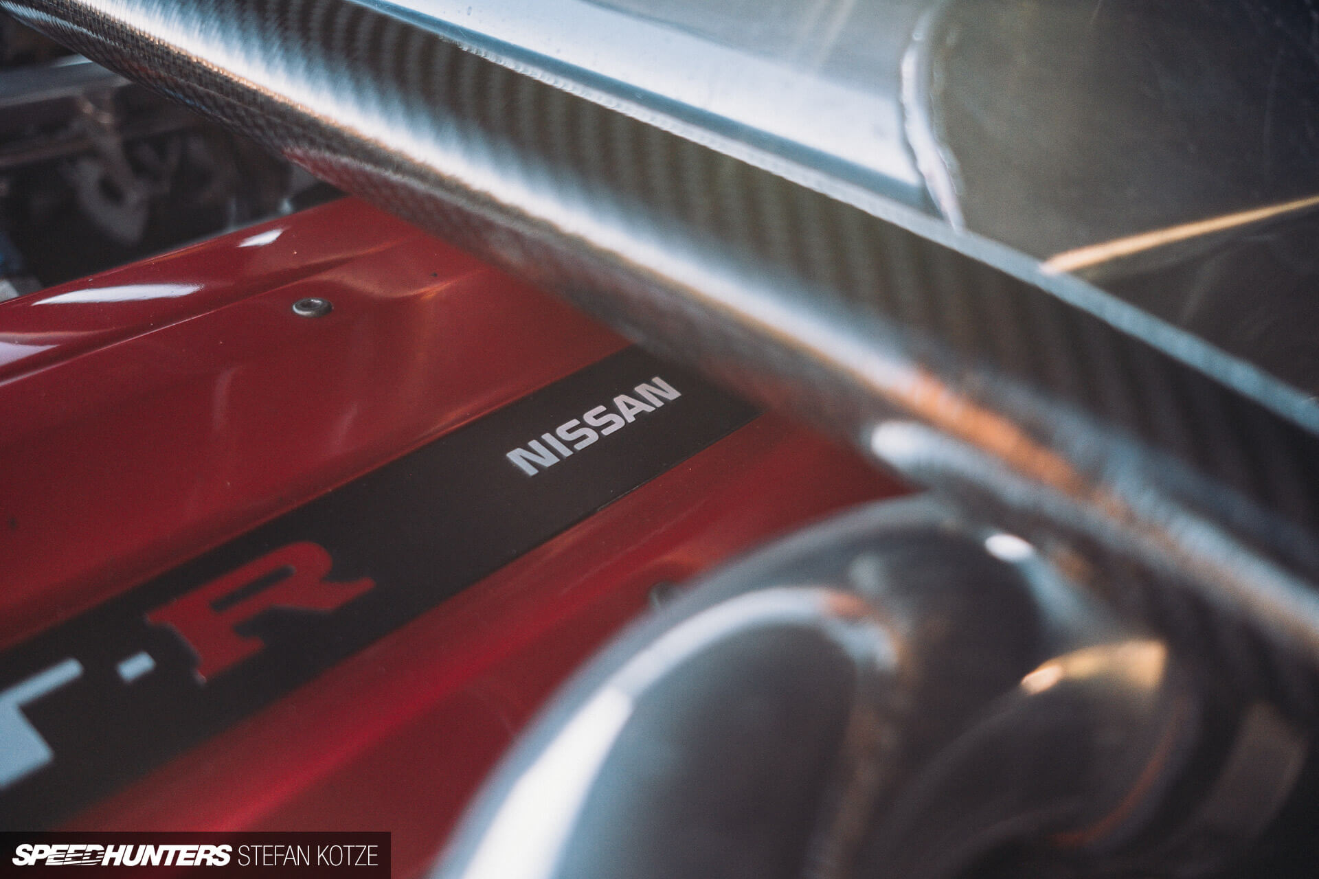 Engine of the Nissan Skyline R34 GT-R